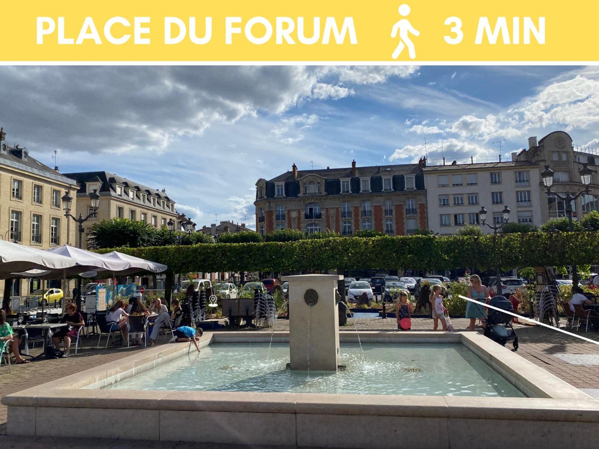 Le Forum - Hyper Centre - Parking Appartement Reims